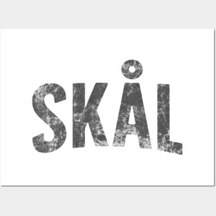 Skål (Vintage) - Cheers in Swedish & Norwegian Posters and Art